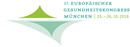 Titelbild: 17. Europäischer Gesundheitskongress München
