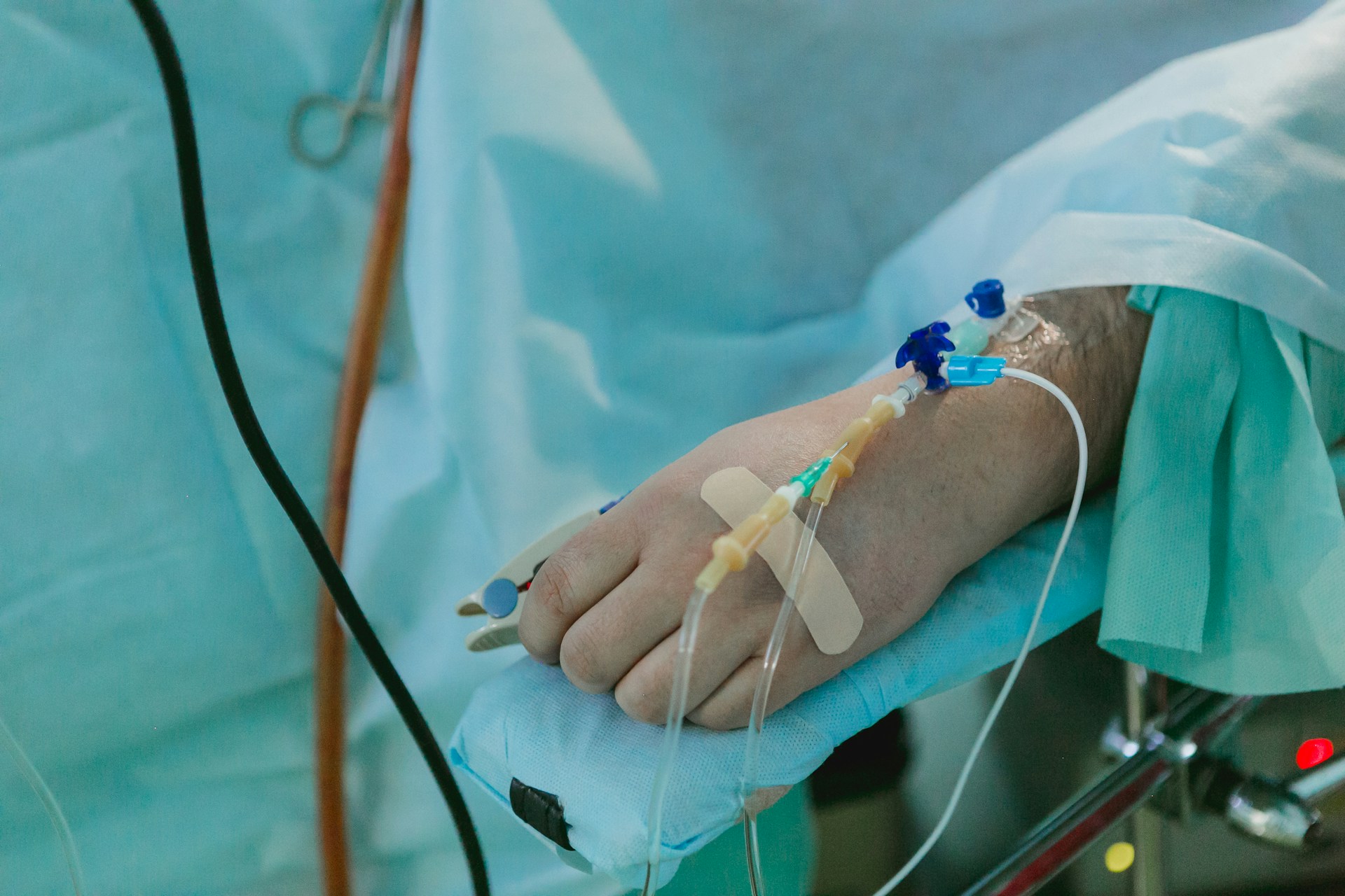 Patient, treatment, hospital, infusion drip