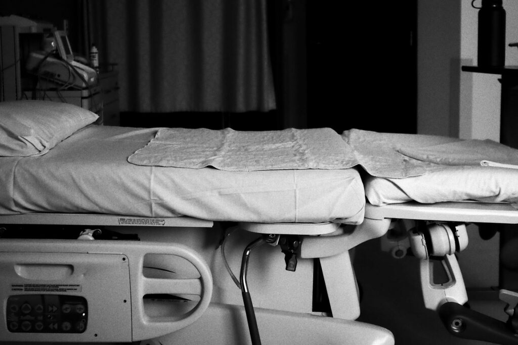 hospital bed